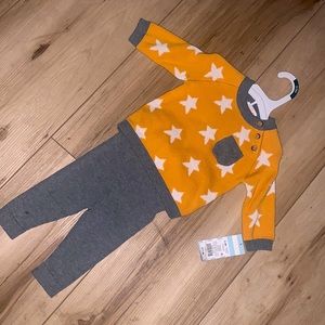 Brand new baby CAT AND JACK two piece set, 0-3mos